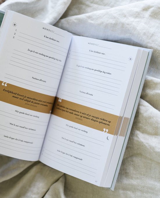 Het 6 minuten dagboek - Blauw