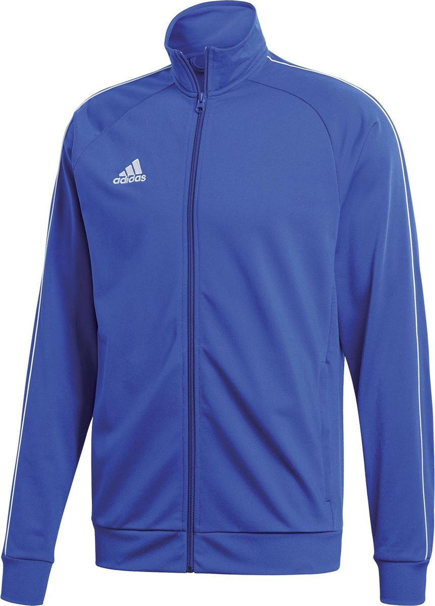 Adidas Core 18 Sportvest  - Maat S - Heren - Bold Blue/White
