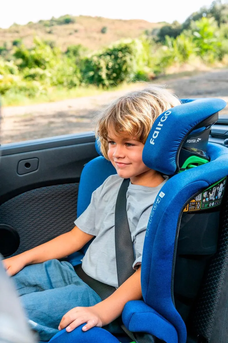 Babyauto autostoel Fairgo Raga I-size black/melange FG 100 tot 150 cm, 15 tot 36 kg