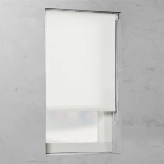 Pure Living - Rolgordijn Lichtdoorlatend - Bright white - 105x190 cm