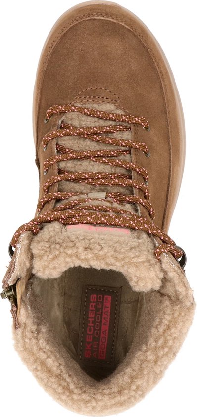 Skechers Glacial Ultra - maat 37 - Woodlands Dames Laarzen - Bruin