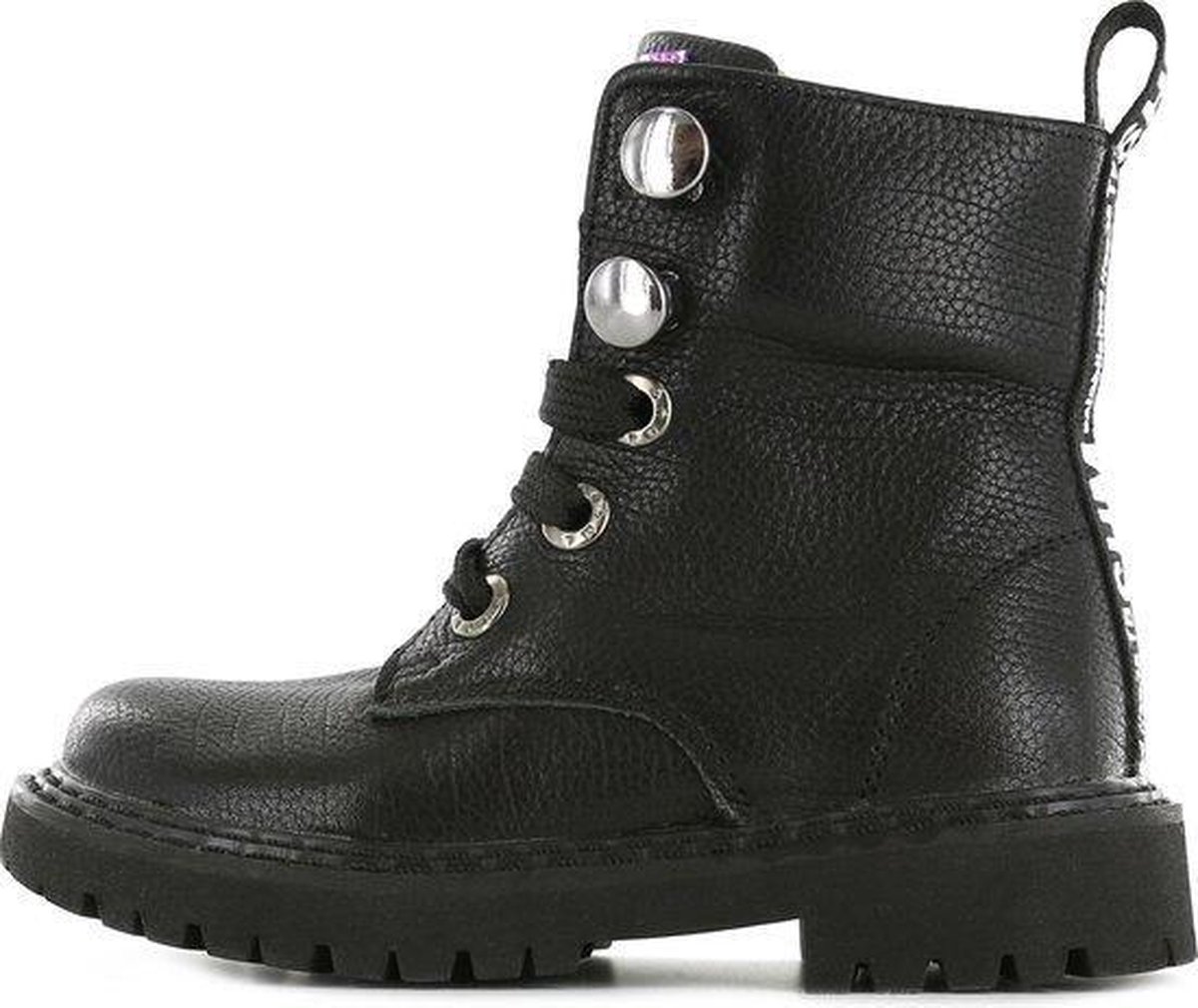 laars, rugger, lederen, combatboot, stapboots