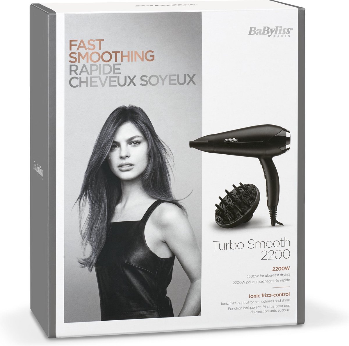 BaByliss Turbo Smooth D527DE – Föhn