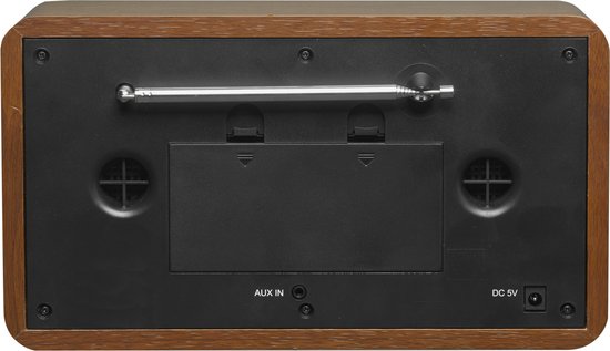 Denver DAB-18 - Retro DAB+ radio met Bluetooth - Hout