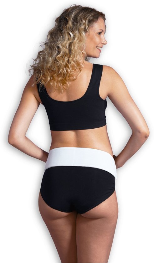 Carriwell - L/XL - Verstelbare Zwangerschapsbuikband - Wit