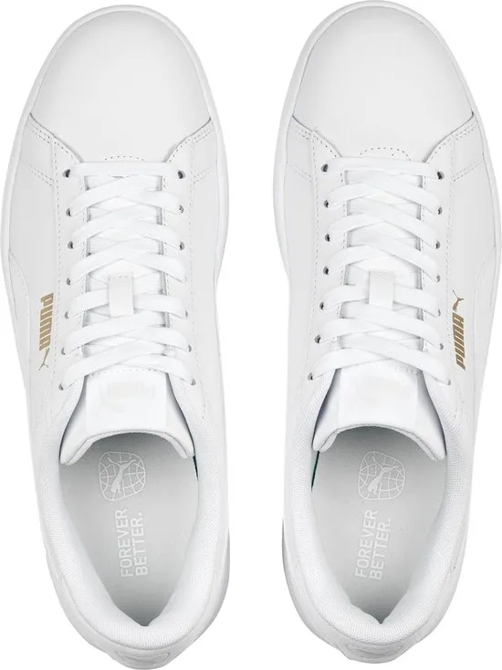 PUMA Smash 3,0 L - maat 46 - Unisex Sneakers - Wit