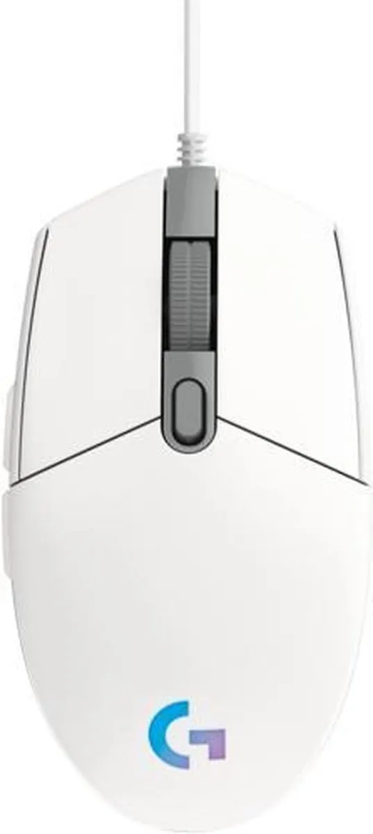 Logitech G203 LIGHTSYNC Gaming Muis met RGB verlichting - Wit