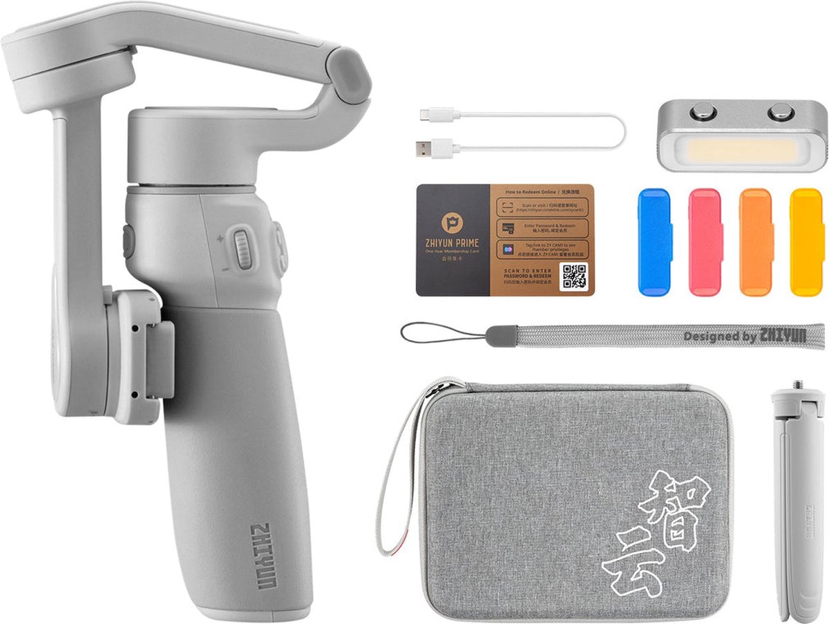 Zhiyun Smooth Q4 Combo | Gimbal Stabilizer | Voor Smartphones | incl. tas