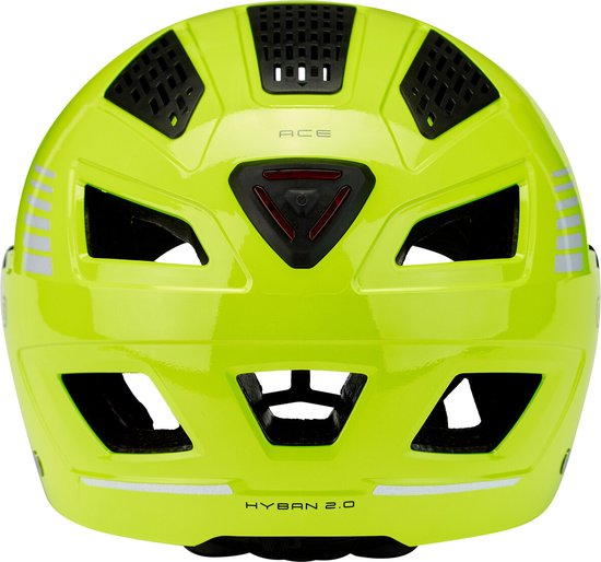 Fietshelm Speed Pedelec Hyban 2.0 ACE Signal Yellow Maat L - 56-61cm