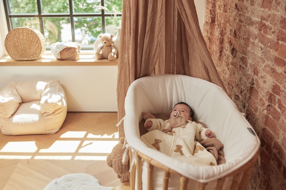 Jollein Baby Sluier Vintage 155cm - Biscuit