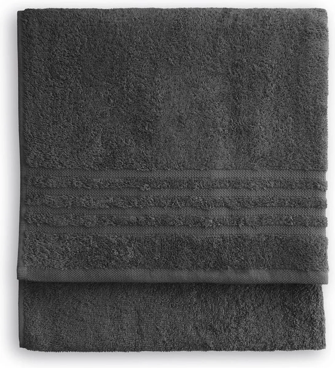 Byrklund Badlaken Bath Basics - 70x140 - 100% Katoen - Antraciet