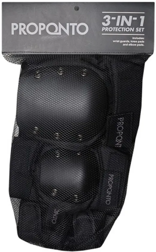 Koopjeshoek - PROPONTO 3 IN 1 Berschermingsset - Small - ZWART