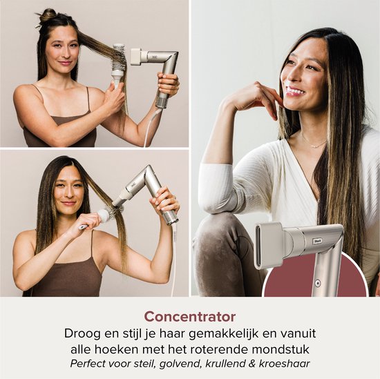 Shark FlexStyle 3-in-1 Föhn en Multistyler - Inclusief Airstyler, Concentrator, Volumeborstel Access