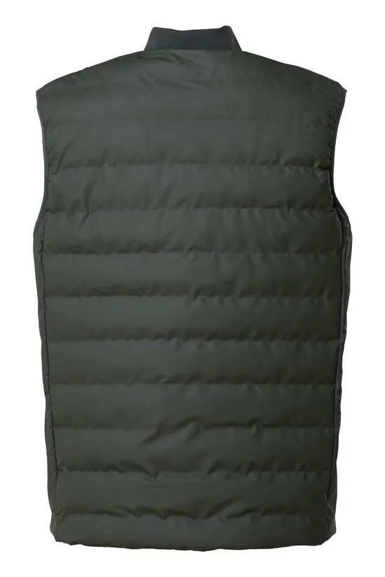 Rains Trekker Vest 1520 Regenjas Unisex - Groen - Maat L
