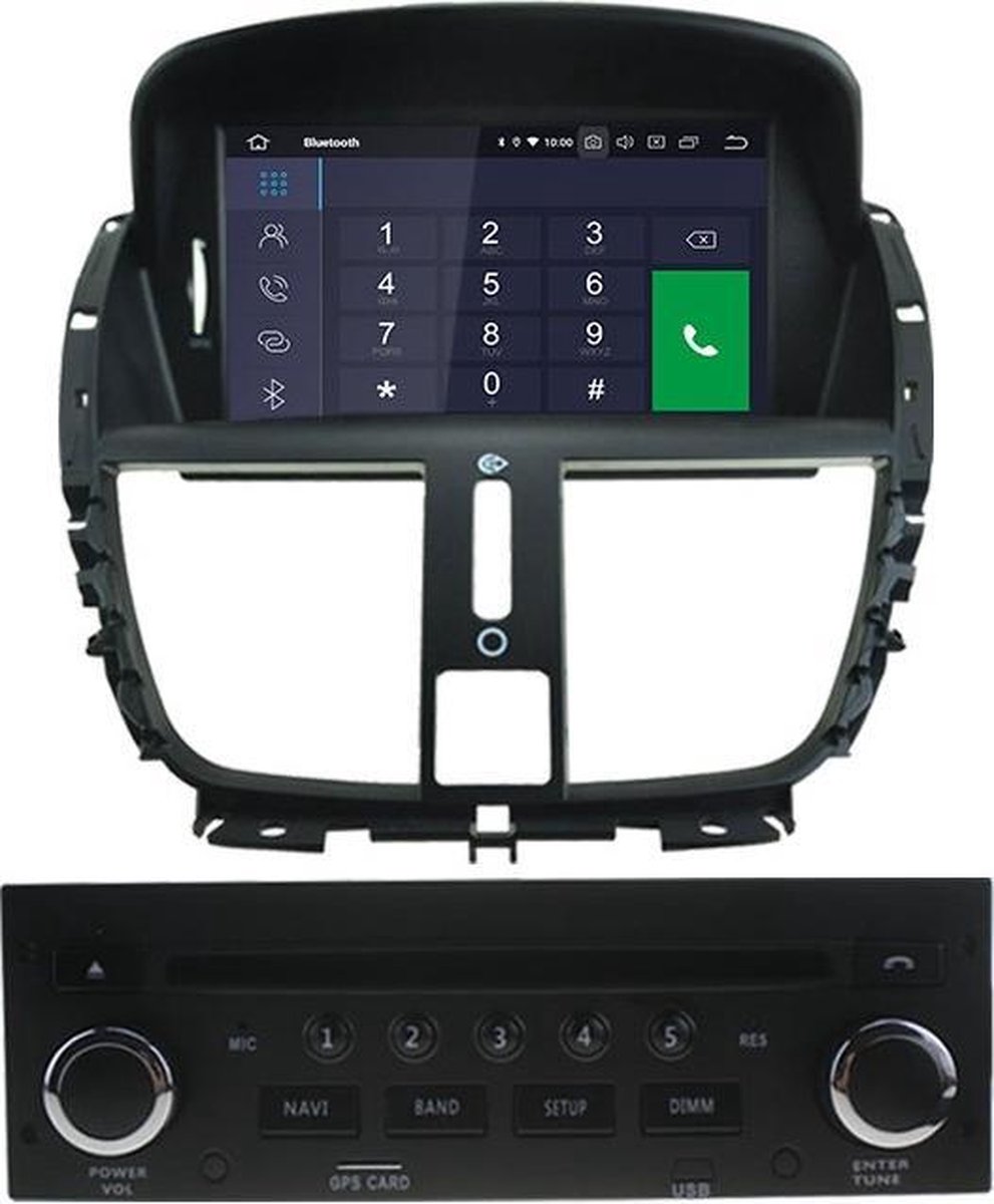 car infotainment, touchscreen panel, in-dash unit, car stereo, radio remote