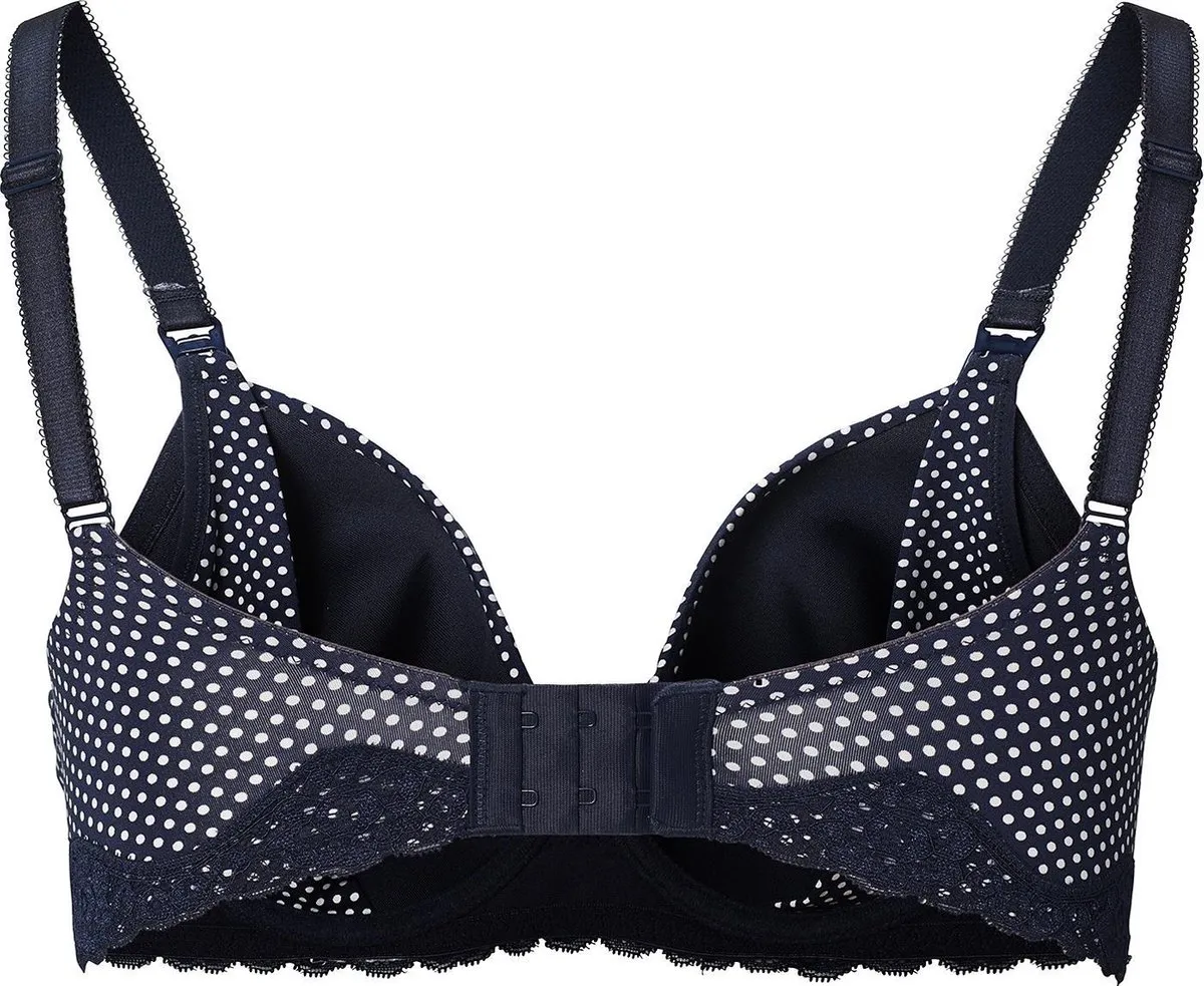 Noppies - Maat C70 - Zwangerschapsbeha Dot - Dark Blue