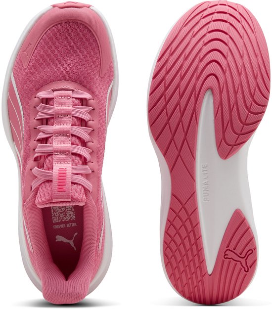 sneaker, roze, dames, sport, vloerzool