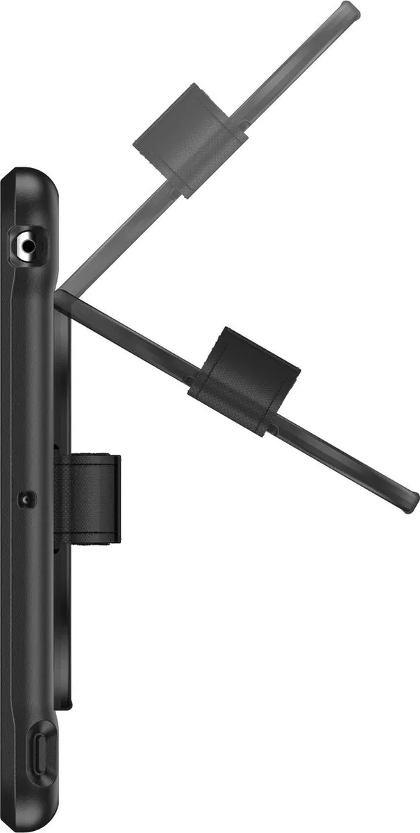 OtterBox Unlimited Kickstand hoes + Screenprotector voor Apple iPad 2019 & 2020 10.2 - Zwart
