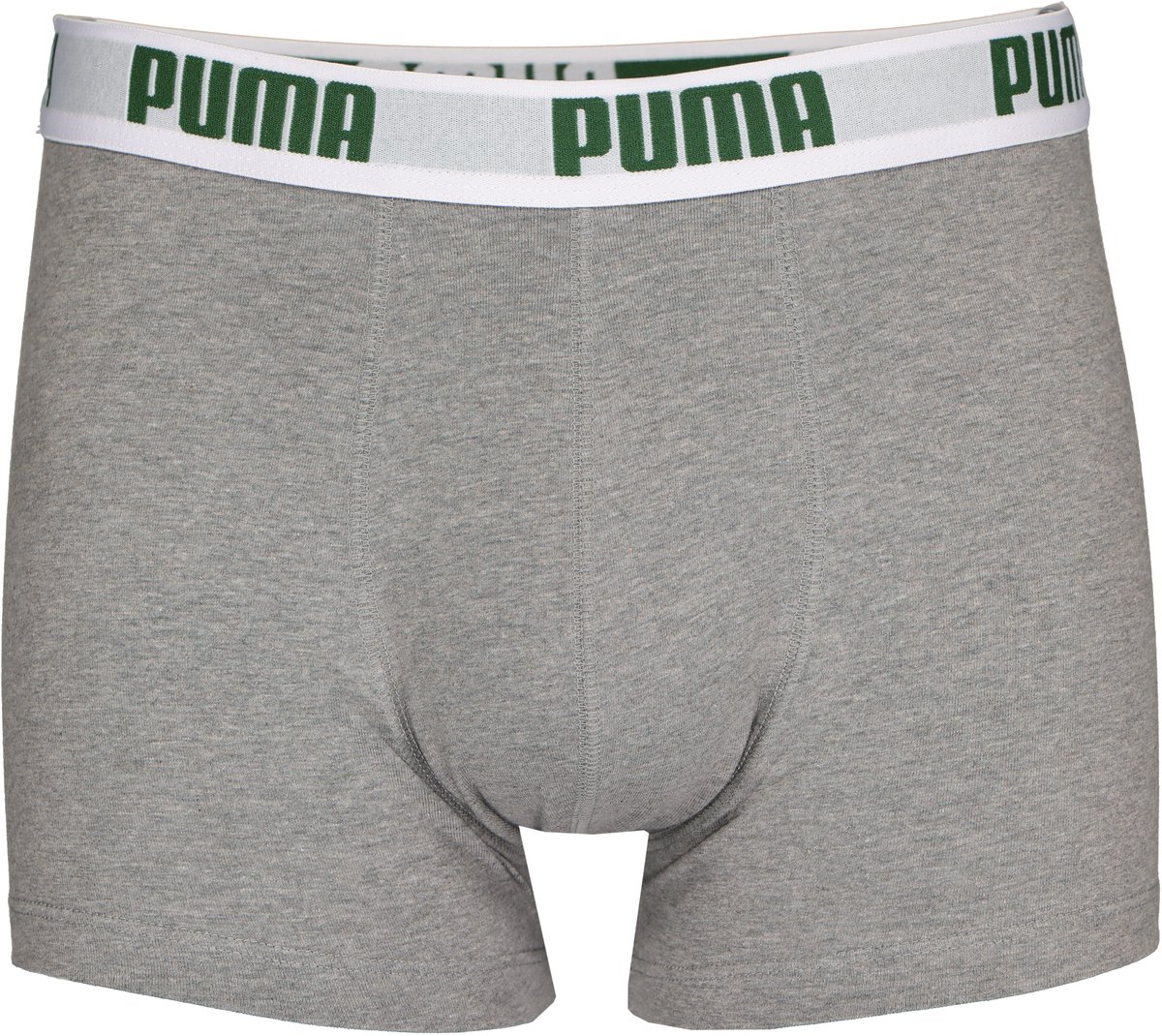 boxer shorts, grijs, elastische tailleband, PUMA-logo, katoenmix