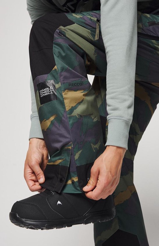 O'Neill Original - Maat S - Bib Pants Heren Skibroek - Green Aop