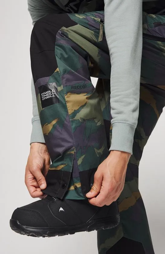 O'Neill Original - Maat S - Bib Pants Heren Skibroek - Green Aop