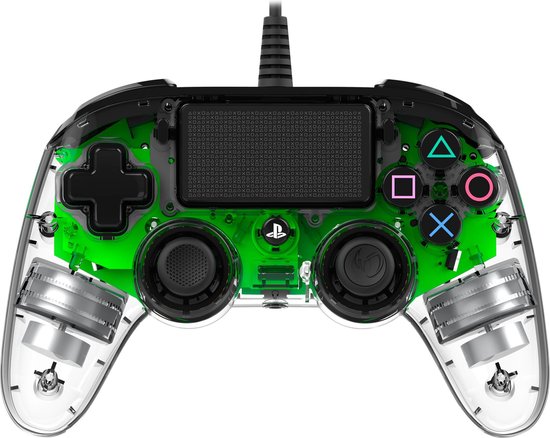 Nacon Compact Official Licensed Bedrade LED Controller - PS4 - Groen