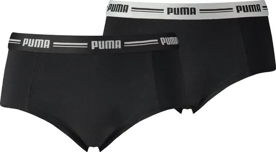 PUMA - Onderbroek Dames Iconic Mini Short - L -  2 Pack