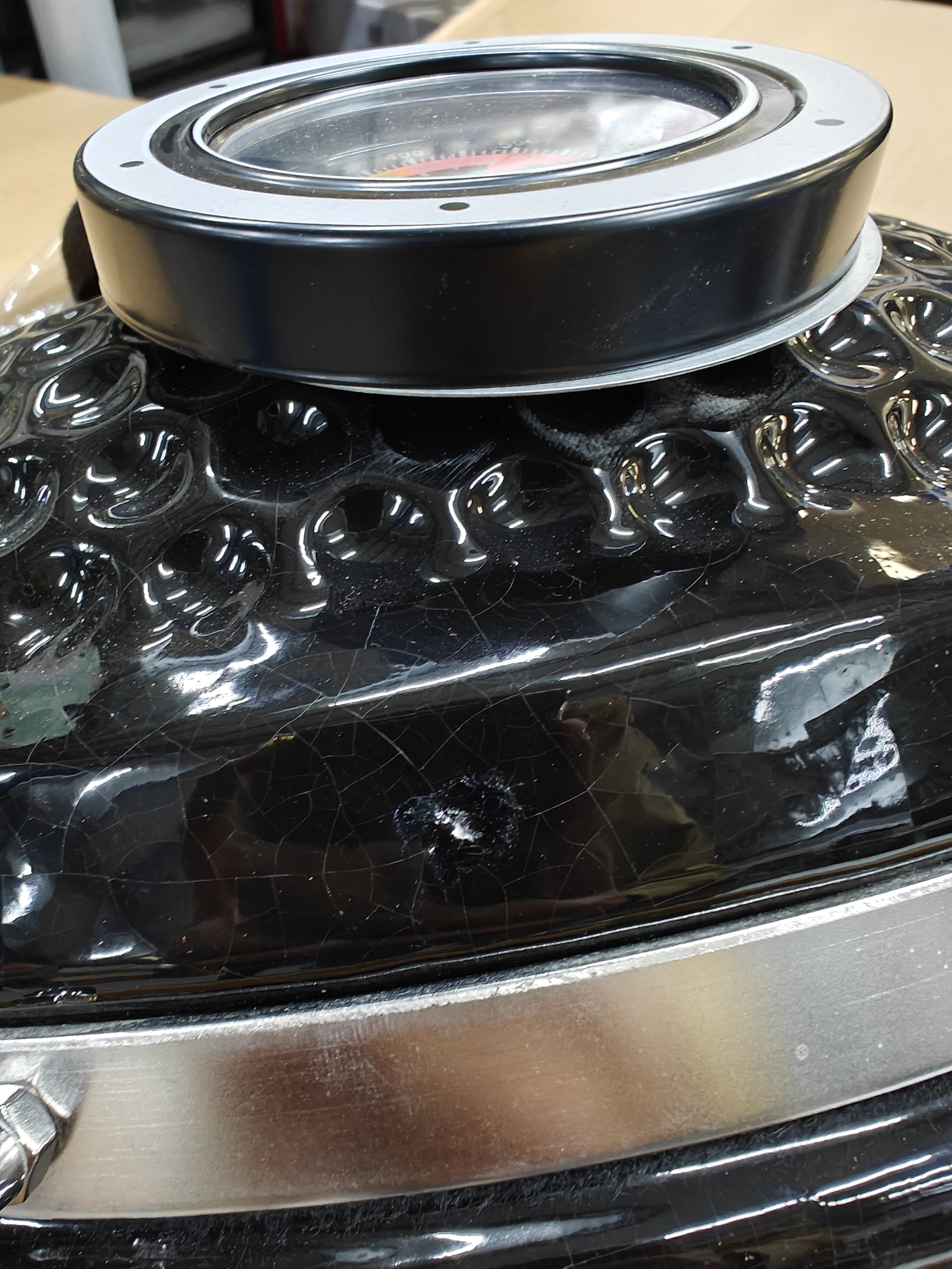 Patton Kamado 16" - Keramisch - Premium Black - incl. Bluetooth kerntemperatuurmeter - LED verlichti