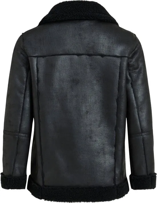 VILA Maat 42  VILIST L/S 2IN1 FAUX SHEARLING JACKET Dames Jas