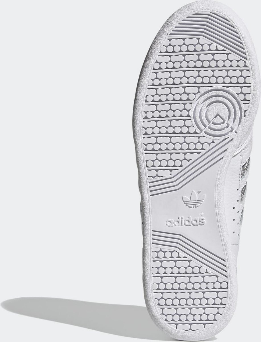 adidas - Maat 38 - Continental 80 Stripes W Dames Sneakers - White/Grey