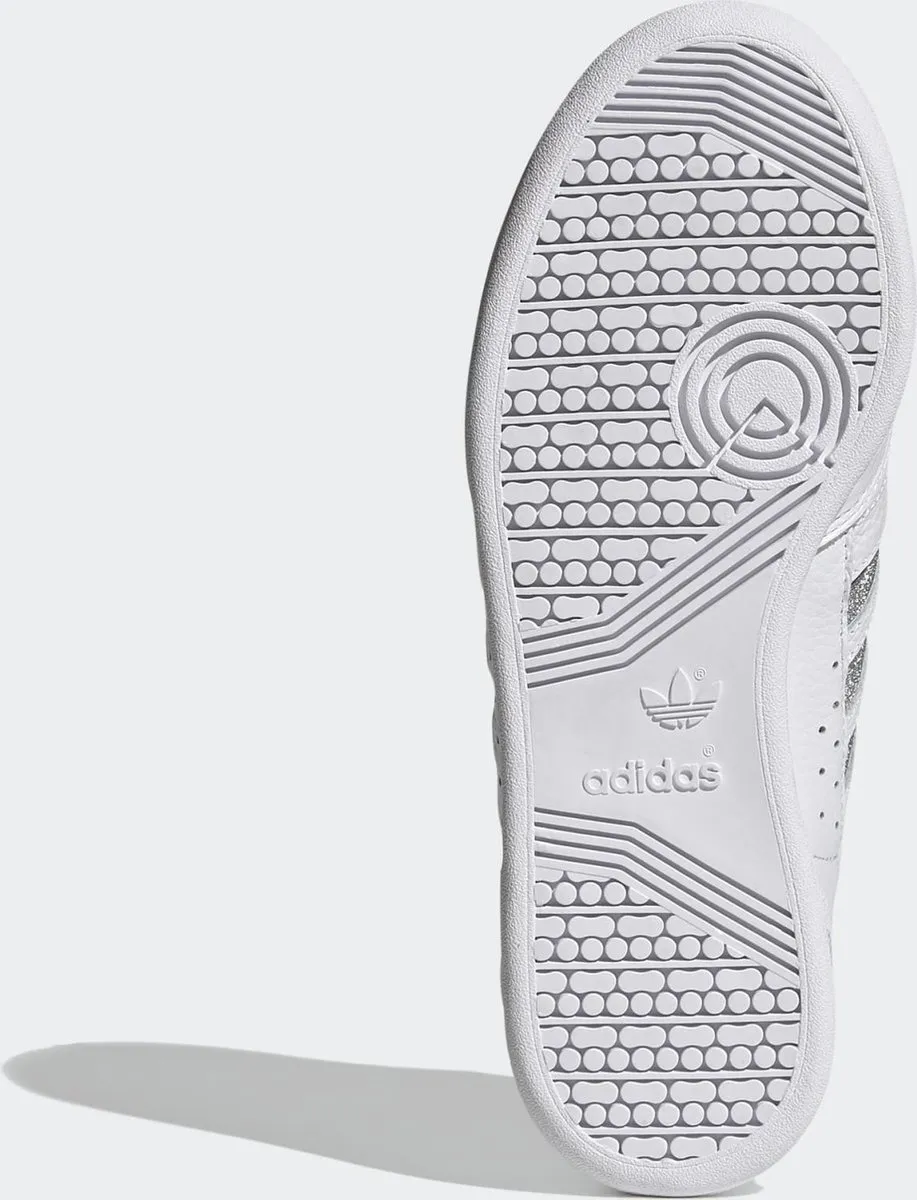 adidas - Maat 38 - Continental 80 Stripes W Dames Sneakers - White/Grey