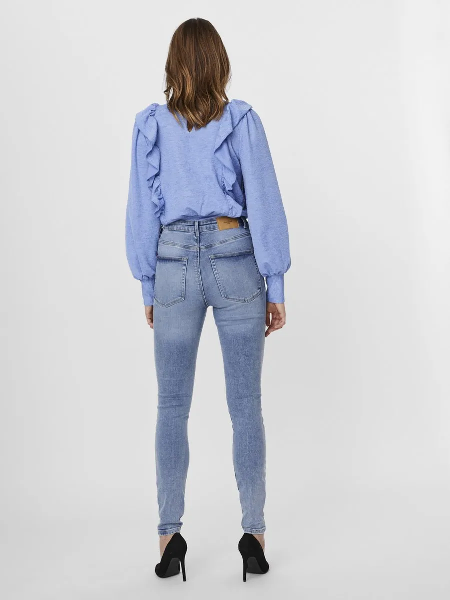 VERO MODA VMLOA HR SKINNY JEANS VI397 GA - Maat S X L30