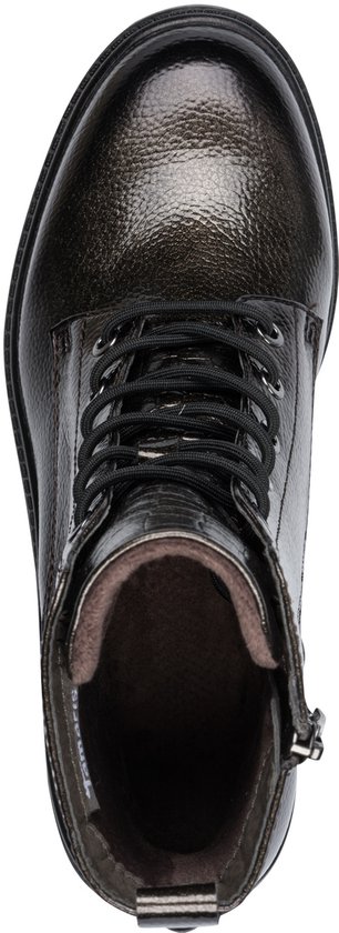 laarzen, combat boots, leren, zwarte voeten, schacht, veters, imprent