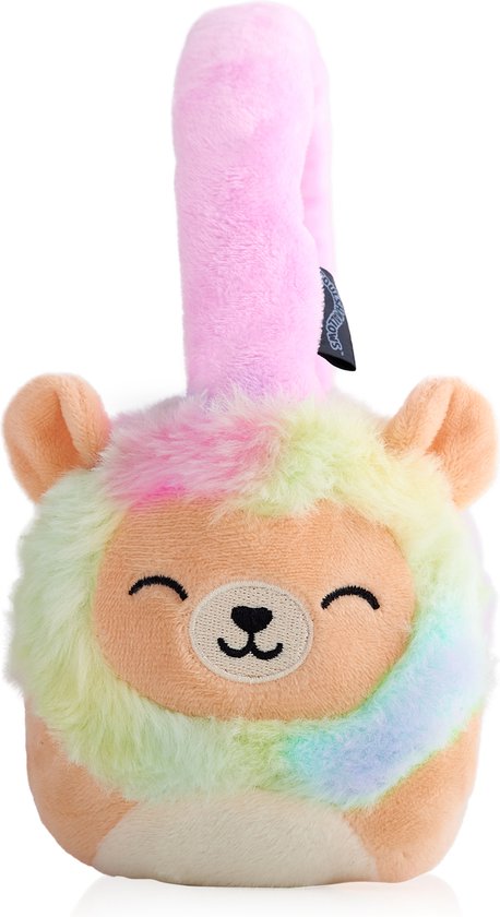Squishmallows - Leonard - bluetooth koptelefoon - met pluche - met microfoon - verstelbaar