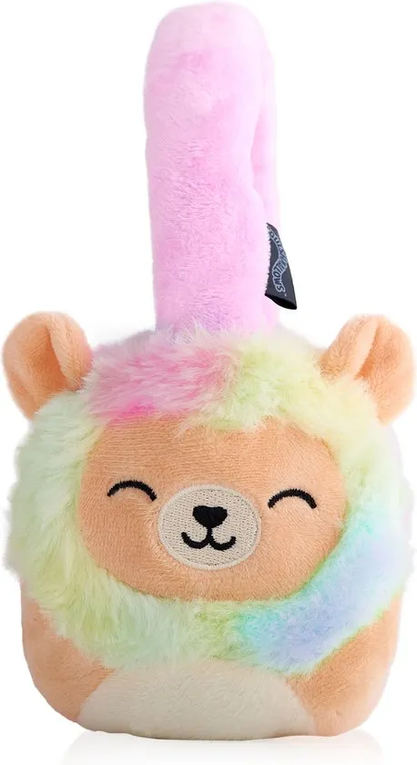 Squishmallows - Leonard - bluetooth koptelefoon - met pluche - met microfoon - verstelbaar