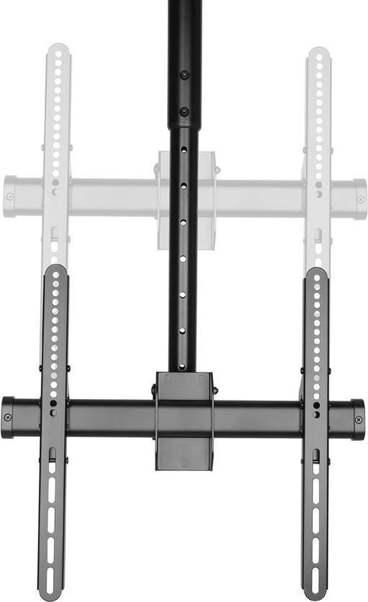 NewStar NM-C440BLACK - Plafondsteun - geschikt voor televisies t/m 60 inch - zwart