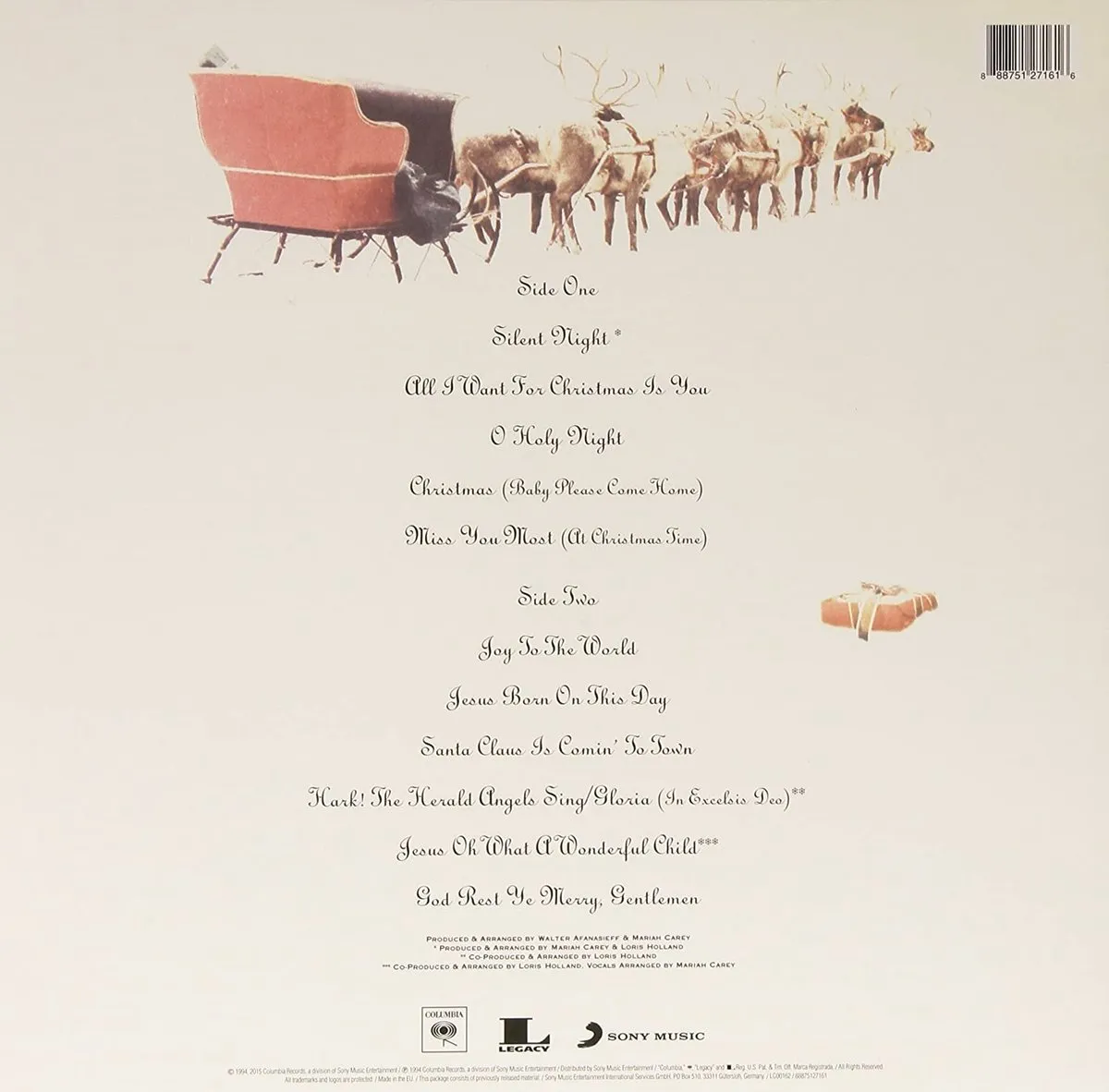 Mariah Carey - Merry Christmas (Deluxe Anniversary Edition) (LP)