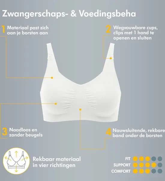 Medela - Zwart XL - Zwangerschaps- & voedingsbeha