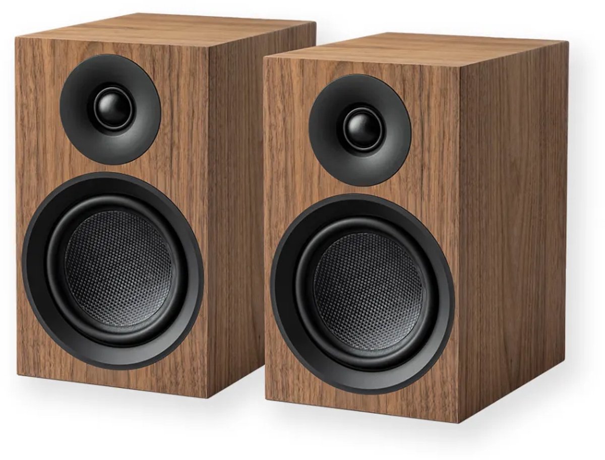 luidsprekers, hout, tweedehands?, twee-weg, stereo