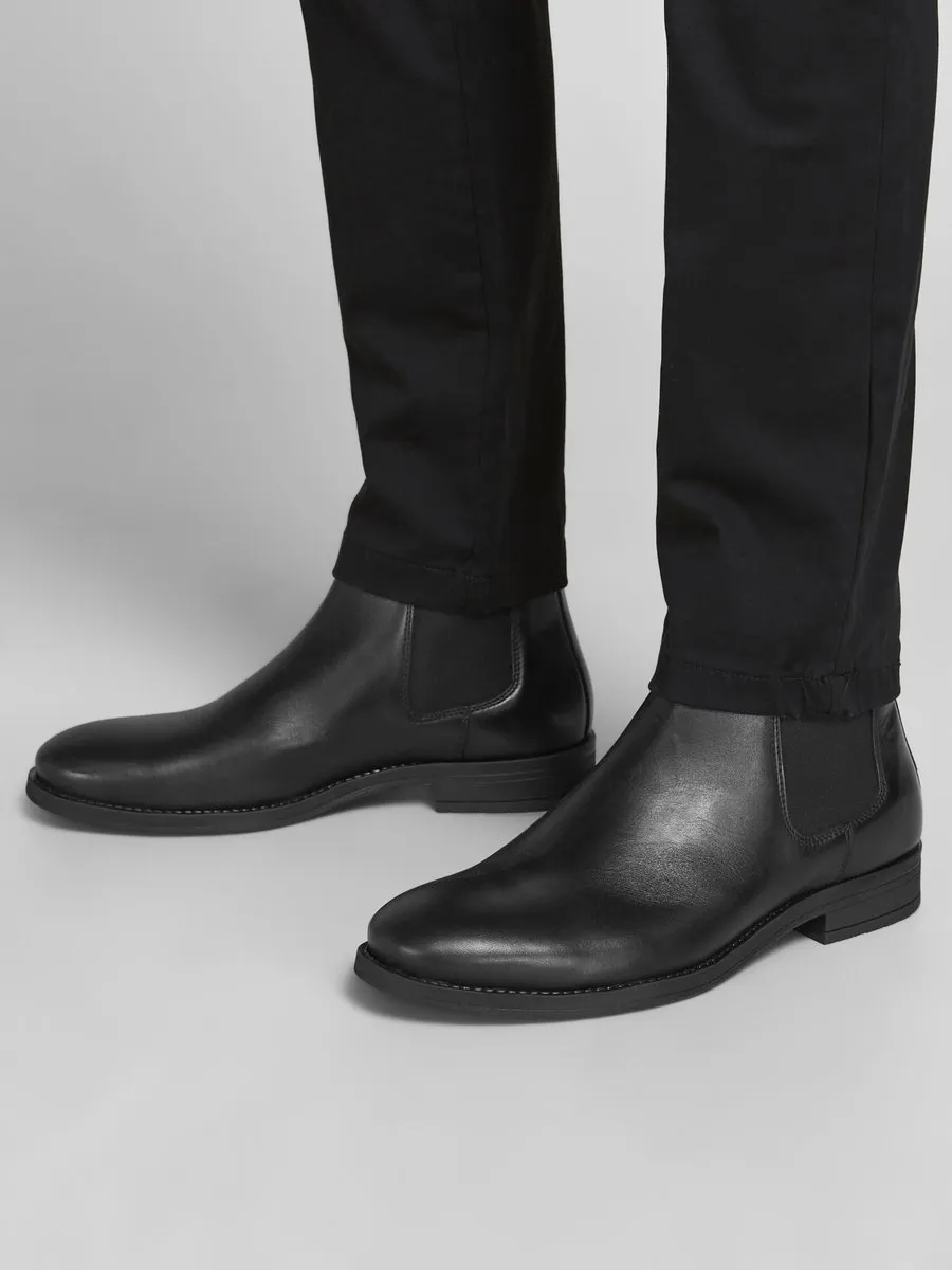 JACK&JONES - maat 44- JFWARGO LEATHER CHELSEA SN Heren Laarzen