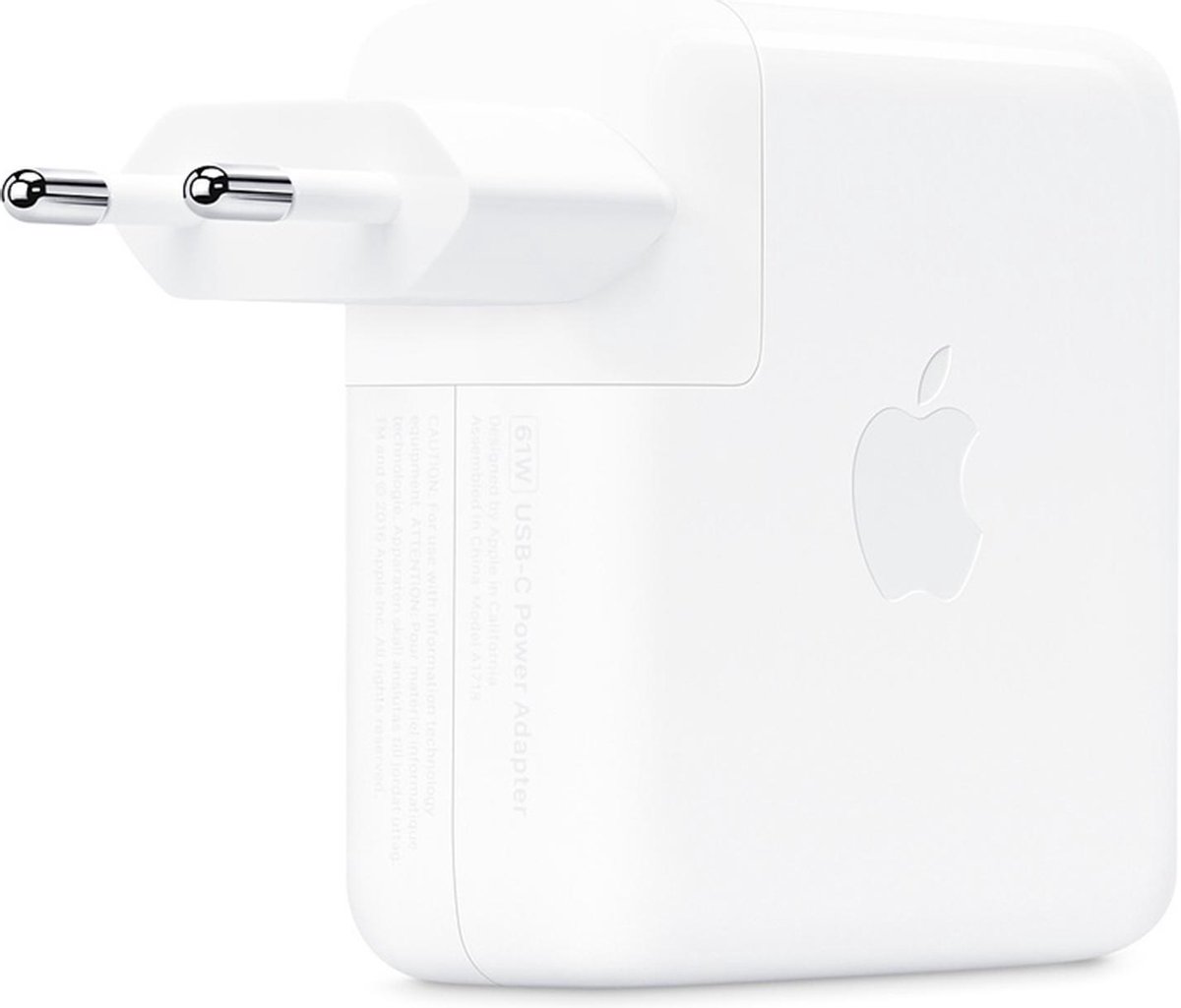 Apple USB-C Power Adapter 61W - zonder oplaadkabel