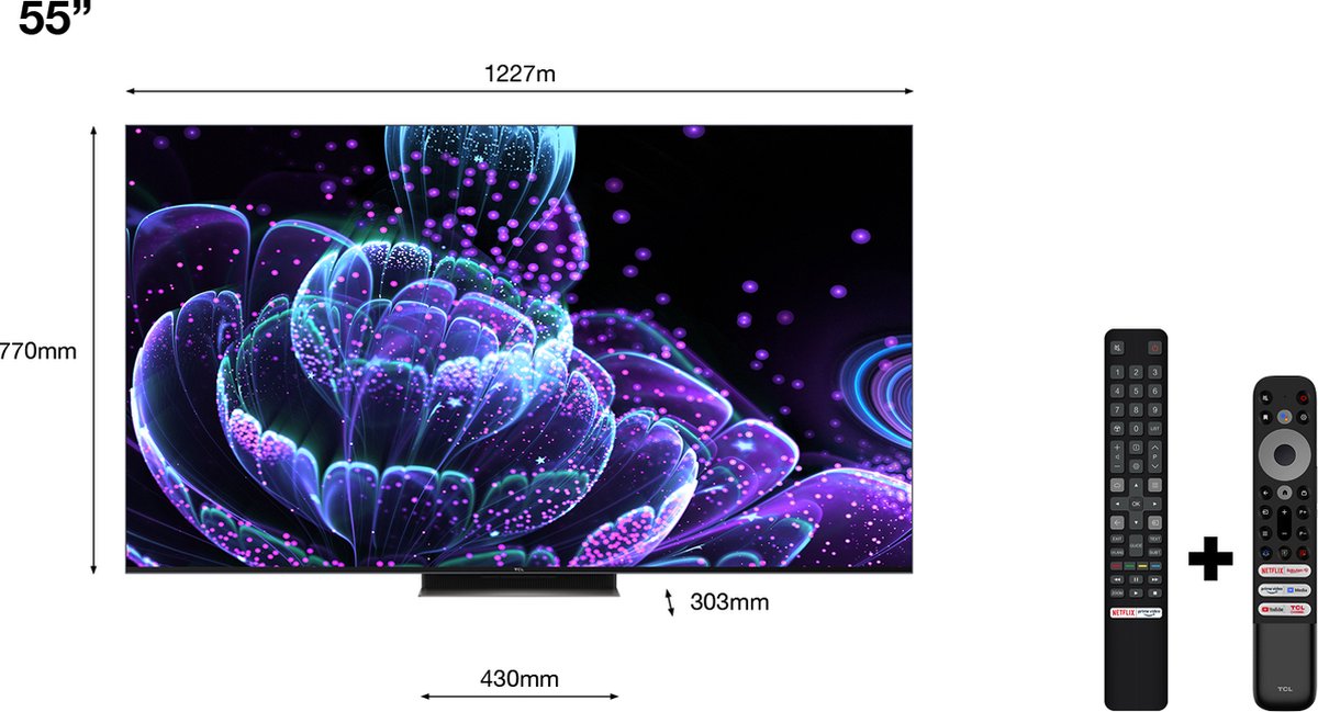 TCL 55C831 - 55 inch - 4K MiniLED