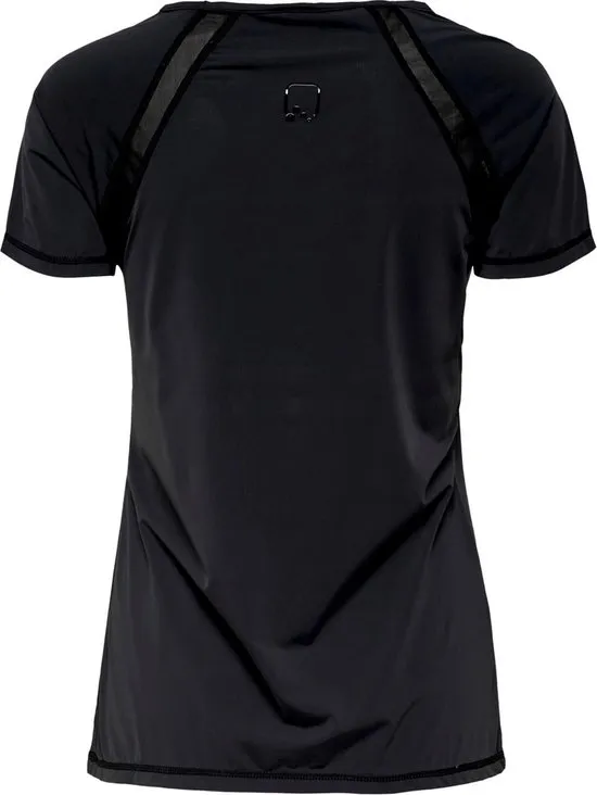 Only Play Performance Sporttop V-Neck Korte Mouwen - Black - Maat S