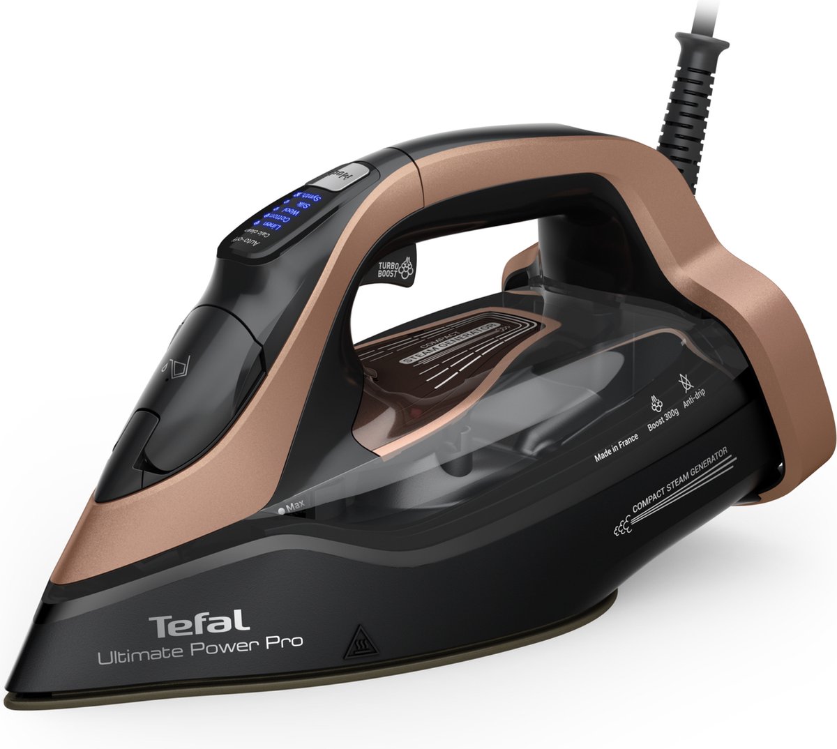 Tefal Ultimate Power Pro FV9E50 - Stoomstrijkijzer - Extra Krachtig - Automatische Uitschakeling - 3200W