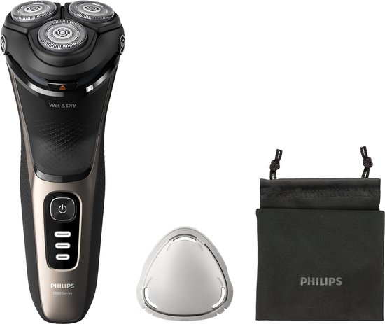 Philips Shaver 3000 Series S3242/12 Elektrisch scheerapparaat voor nat en droog scheren