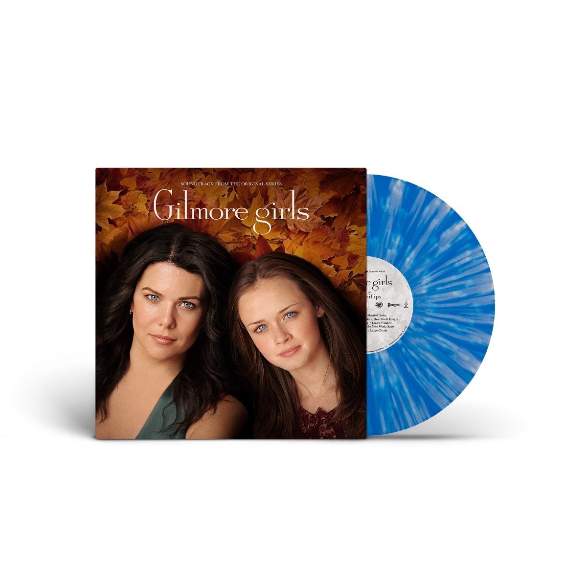 vinyl, plaat, Gilmore Girls, blauwe vinyl, albumhoes