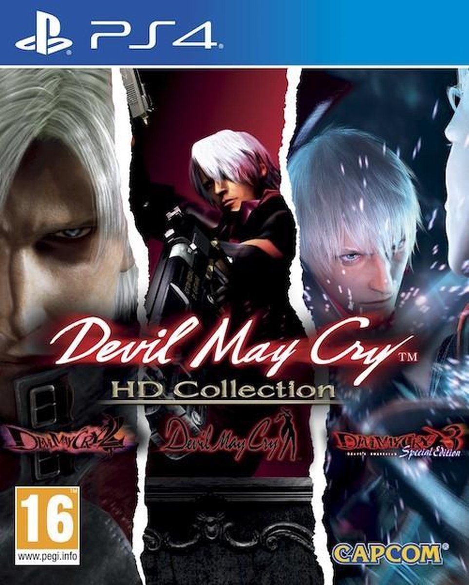 PS4 spel, Devil May Cry, HD Collectie, Capcom, actiespel