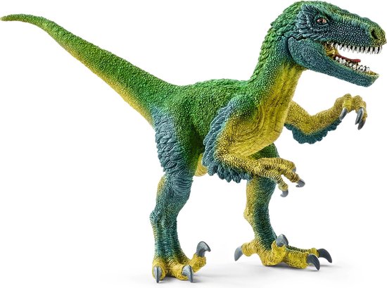 schleich DINOSAURUS - Velociraptor - Speelfiguur - Kinderspeelgoed voor Jongens en Meisjes - 4 tot 1