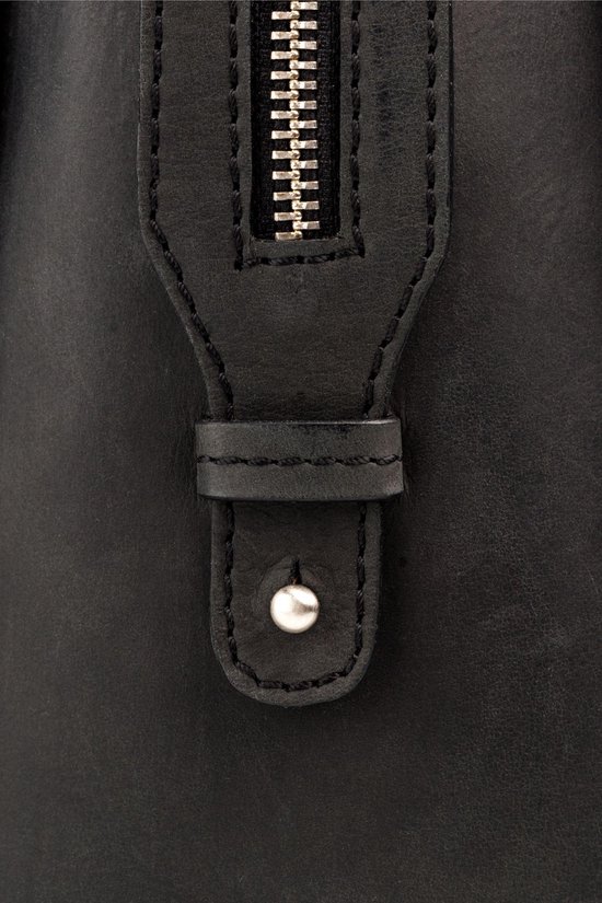 BURKELY Croco Cody Handbag S Handtas - Zwart