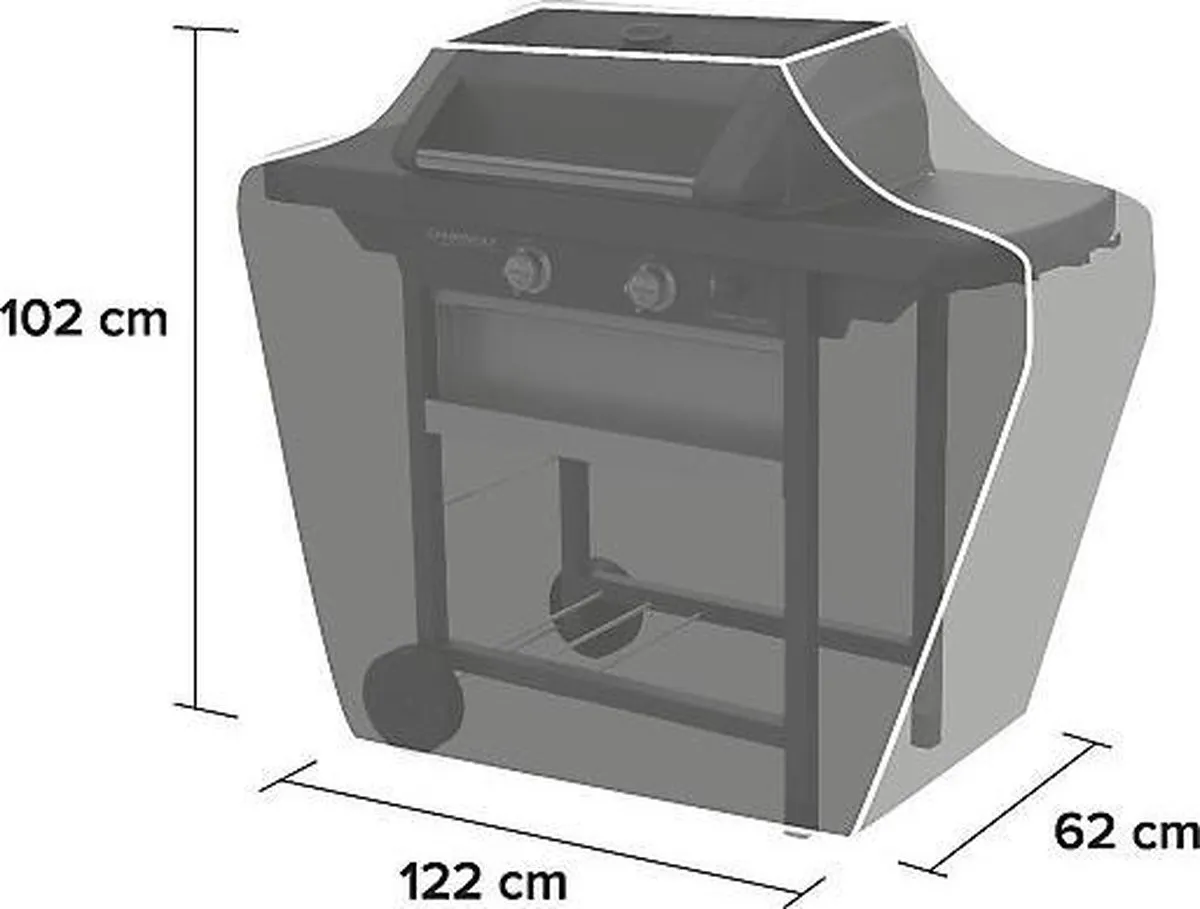 Campingaz Classic Barbecuehoes S - BBQ Berschermhoes - Xpert - Zwart